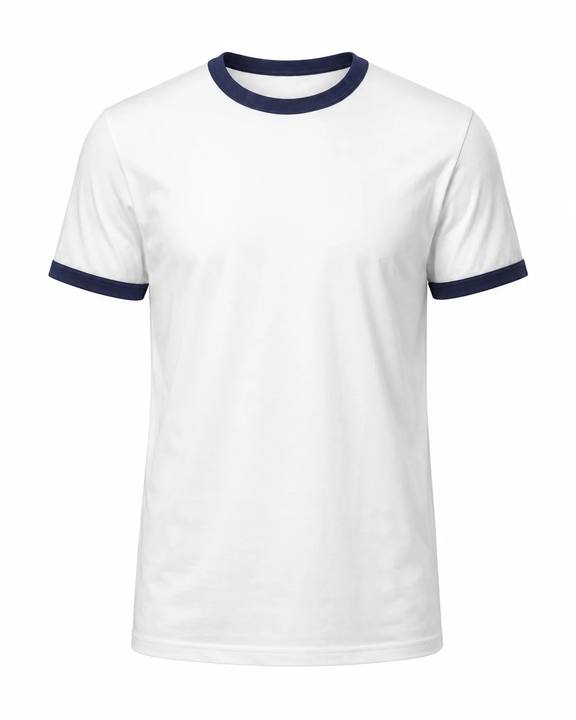 Signature Navy - Ringer Tee