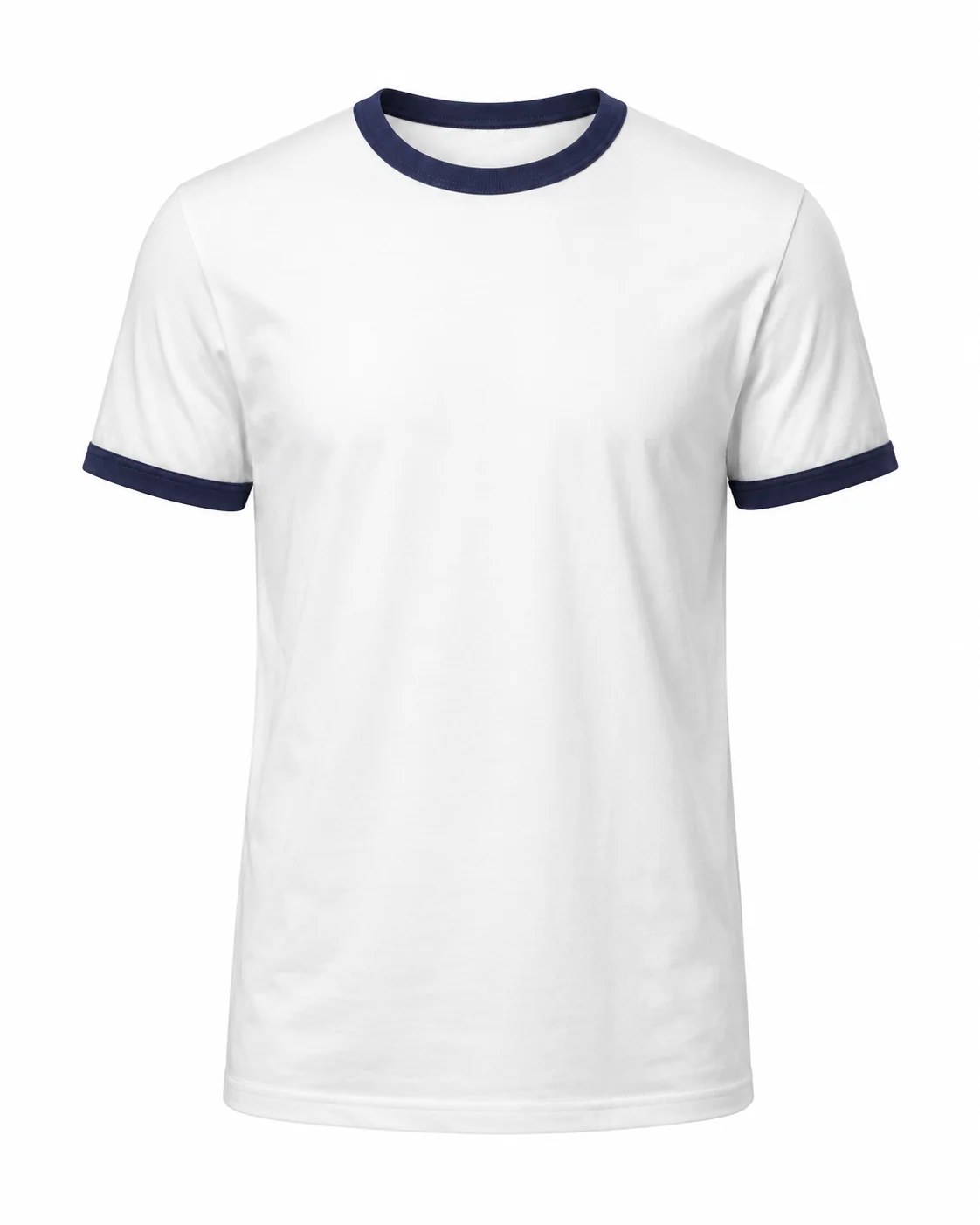 Signature Navy - Ringer Tee
