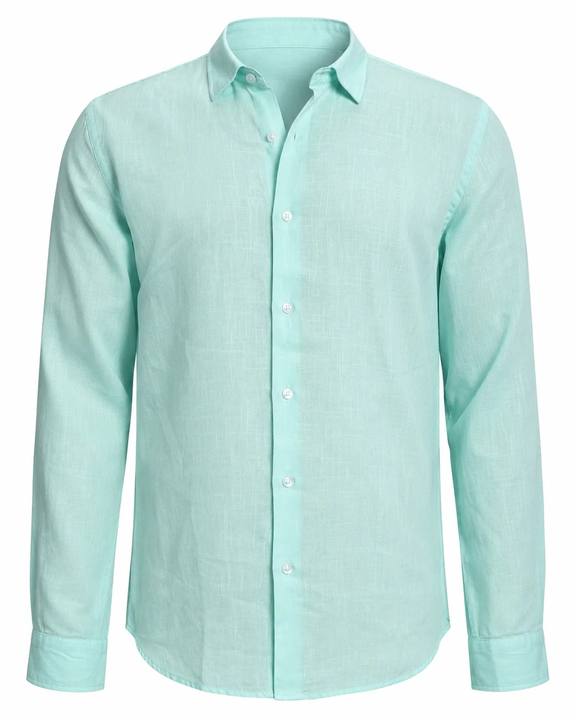 Powder Blue – Long Sleeve Linen