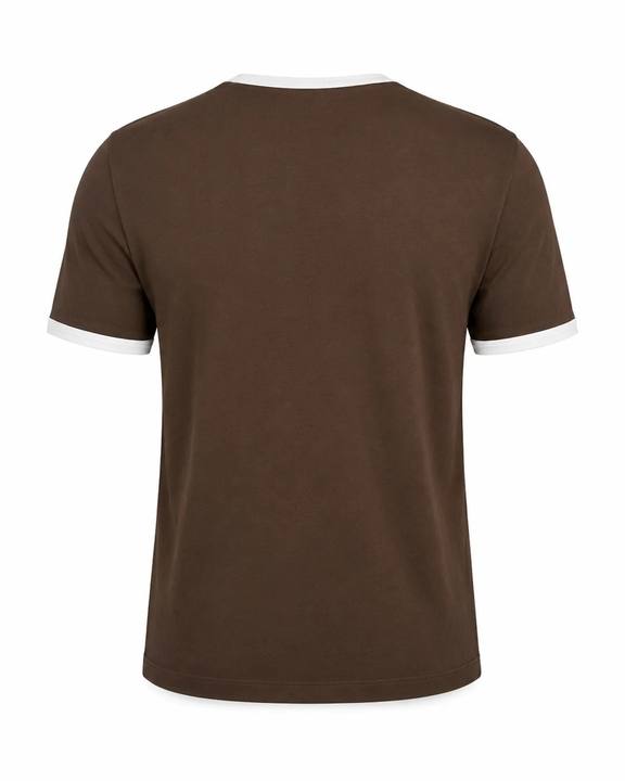 Tobacco Brown - Ringer Tee