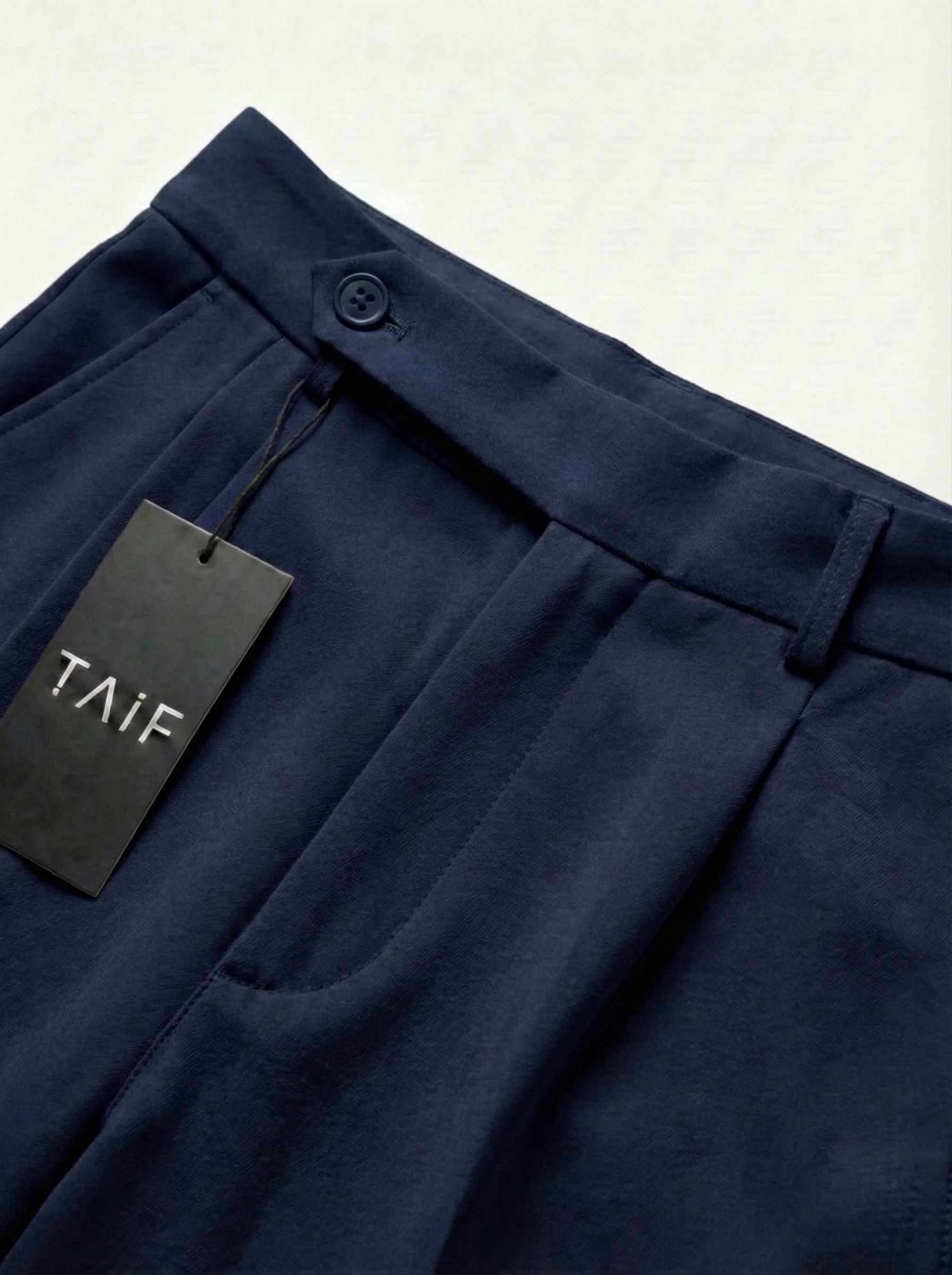 Deep Blue - Italian Pleated Pants