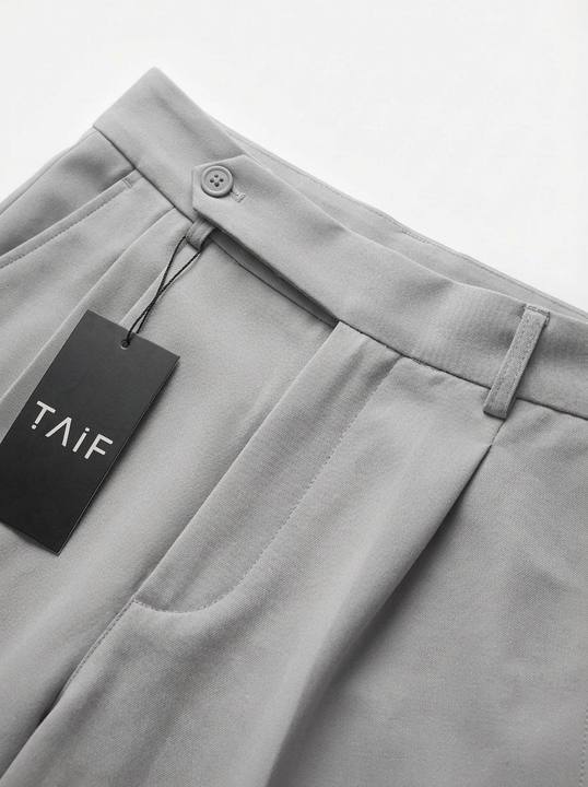Urban Grey - Italian Pleated Pants