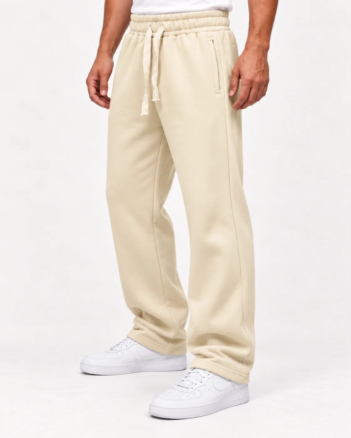 Creamy White - Premium Sweatpants