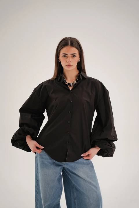 Puffed Sleeve Shirt