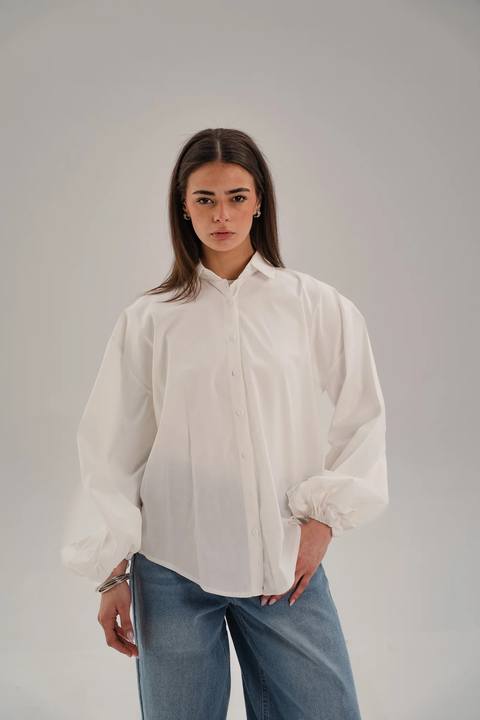 Puffed Sleeve Shirt