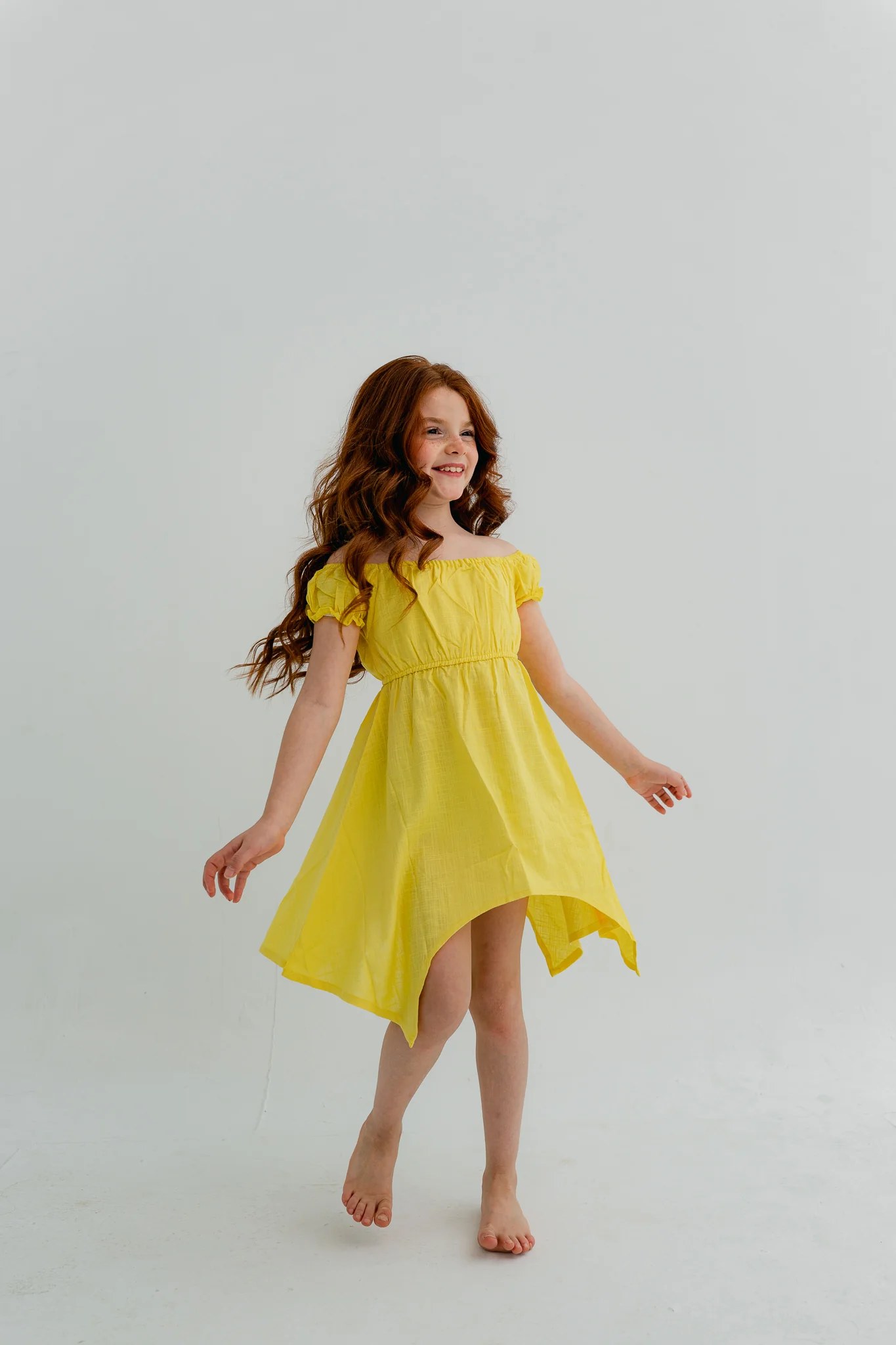 Kids Asymmetrical Dress