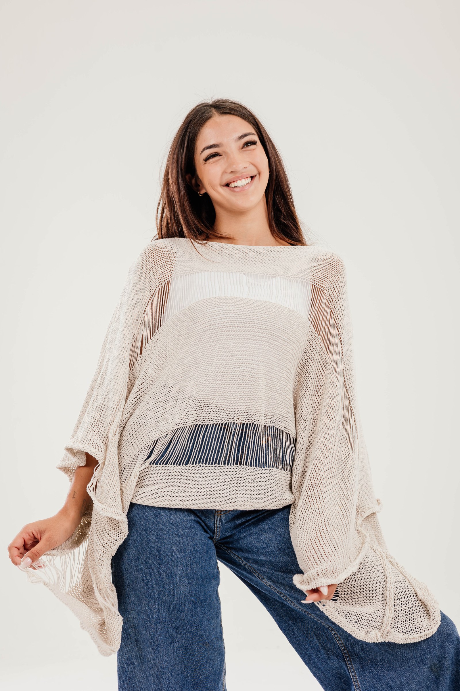 Handwoven Knit Top