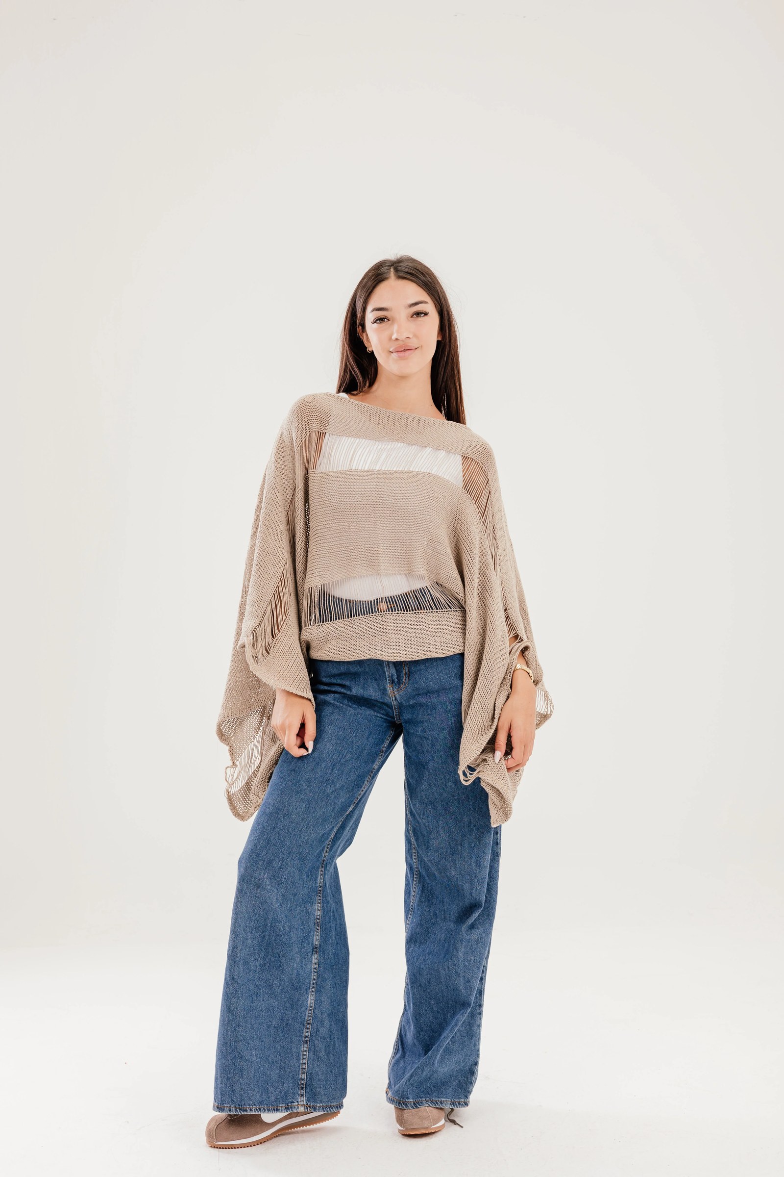 Handwoven Knit Top