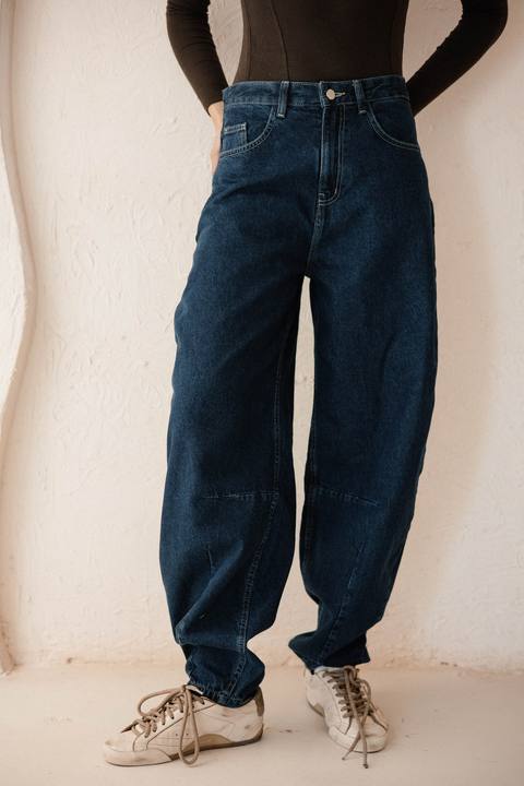 Balloon Denim Pants