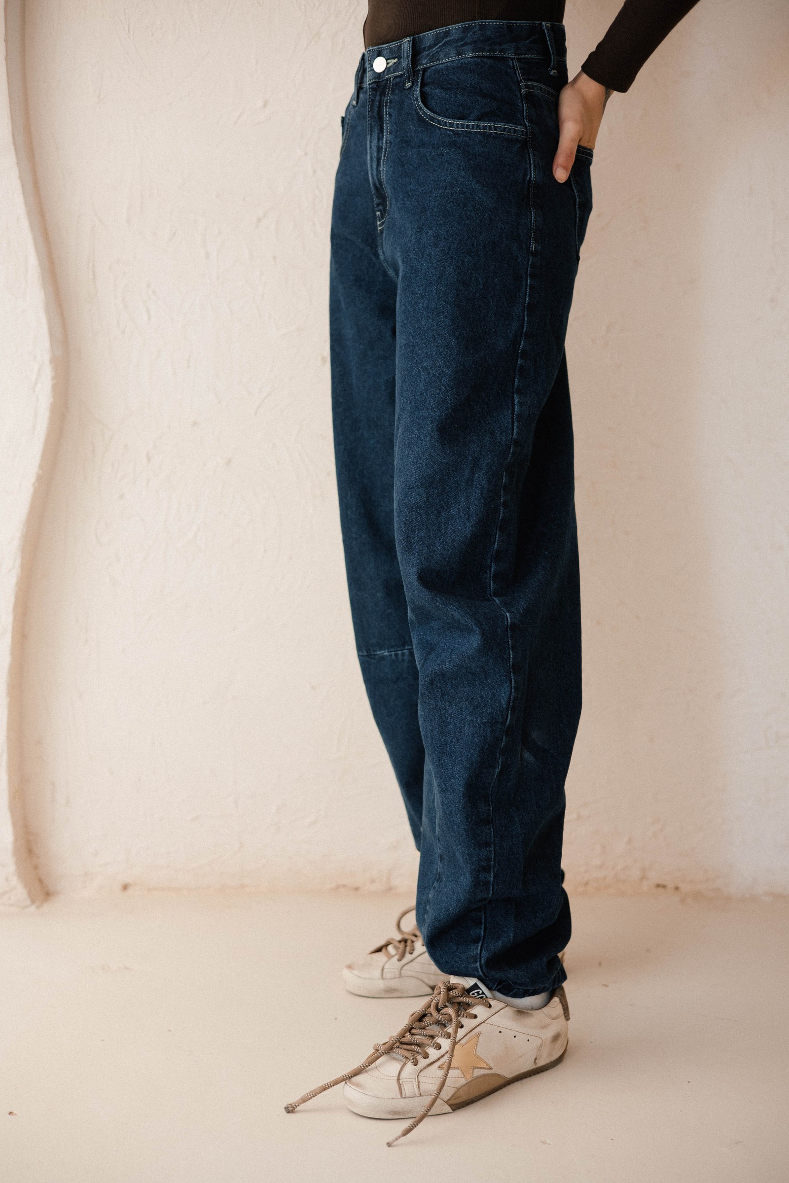 Balloon Denim Pants