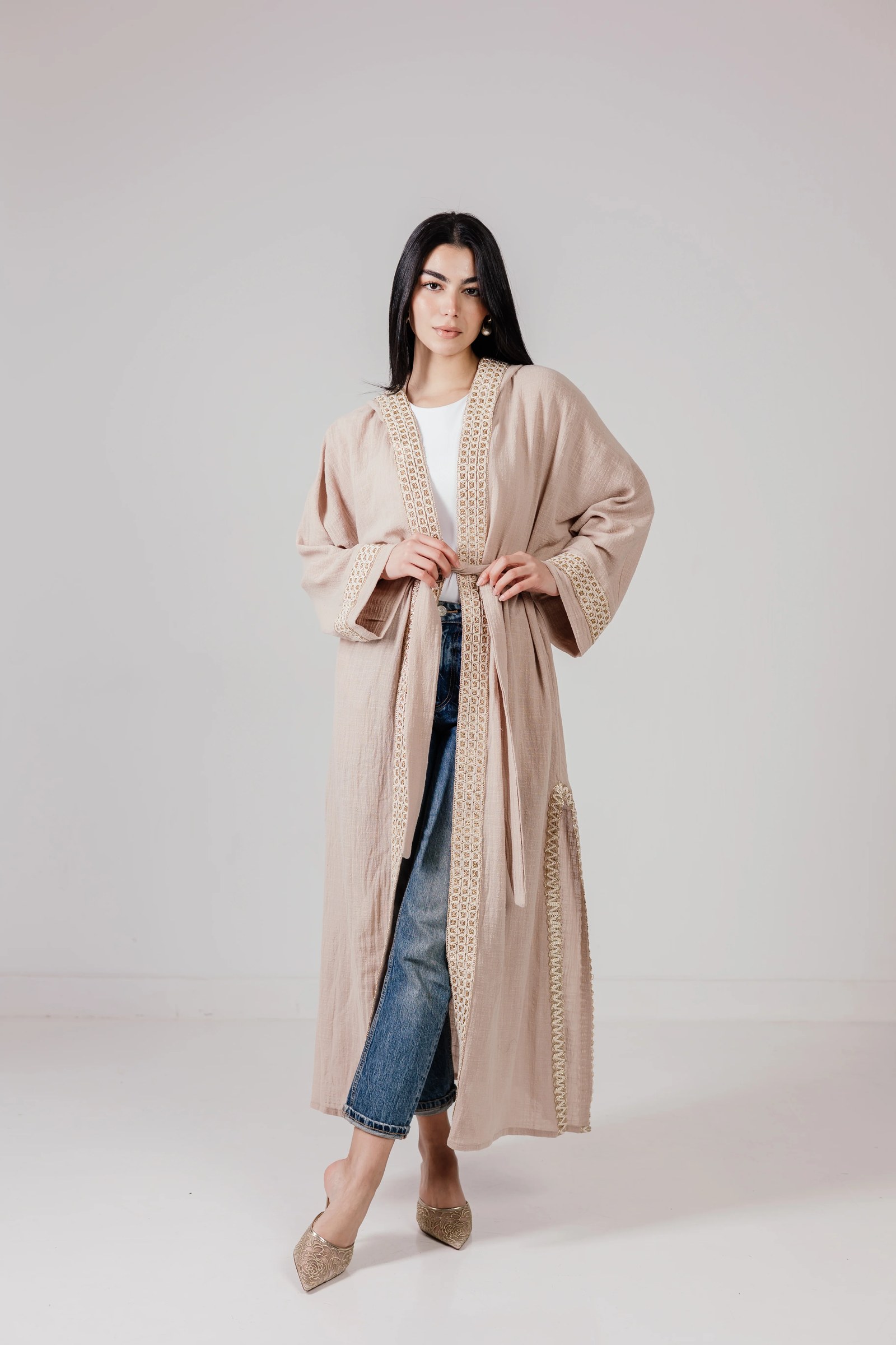 Girl in the hood kaftan