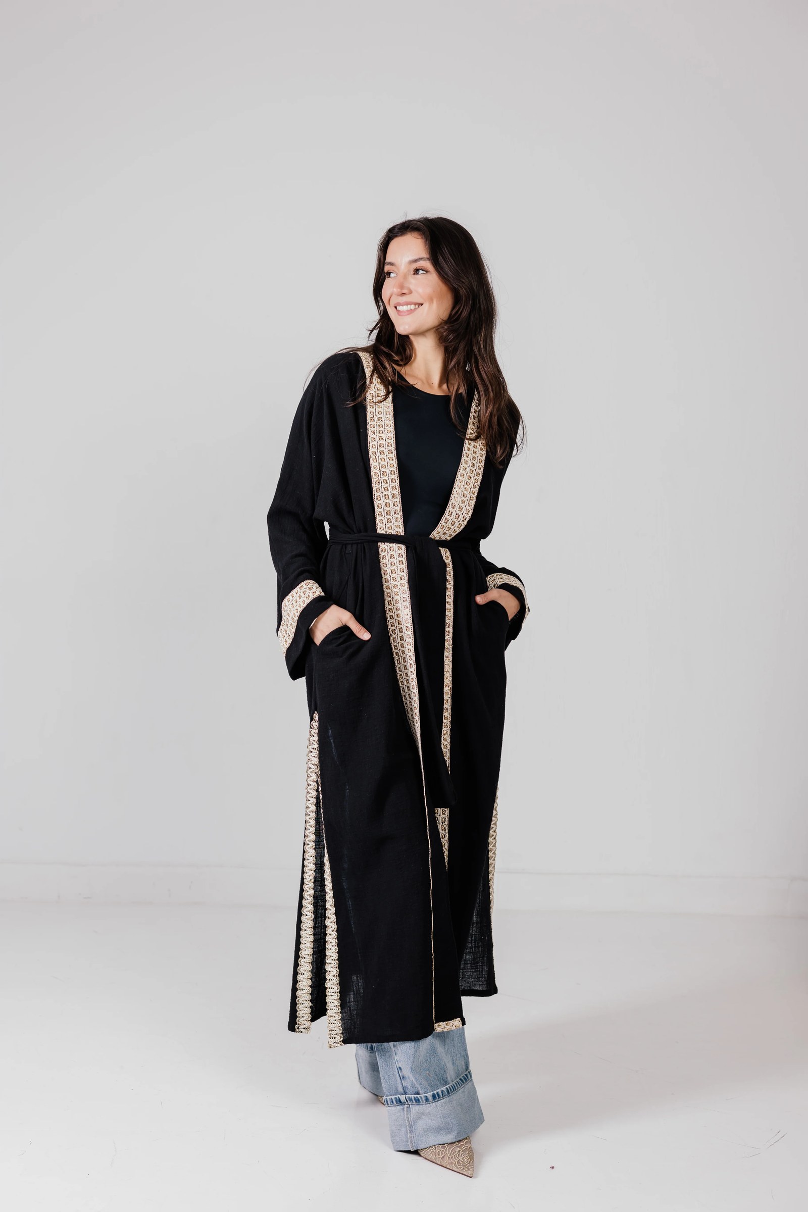 Girl in the hood kaftan