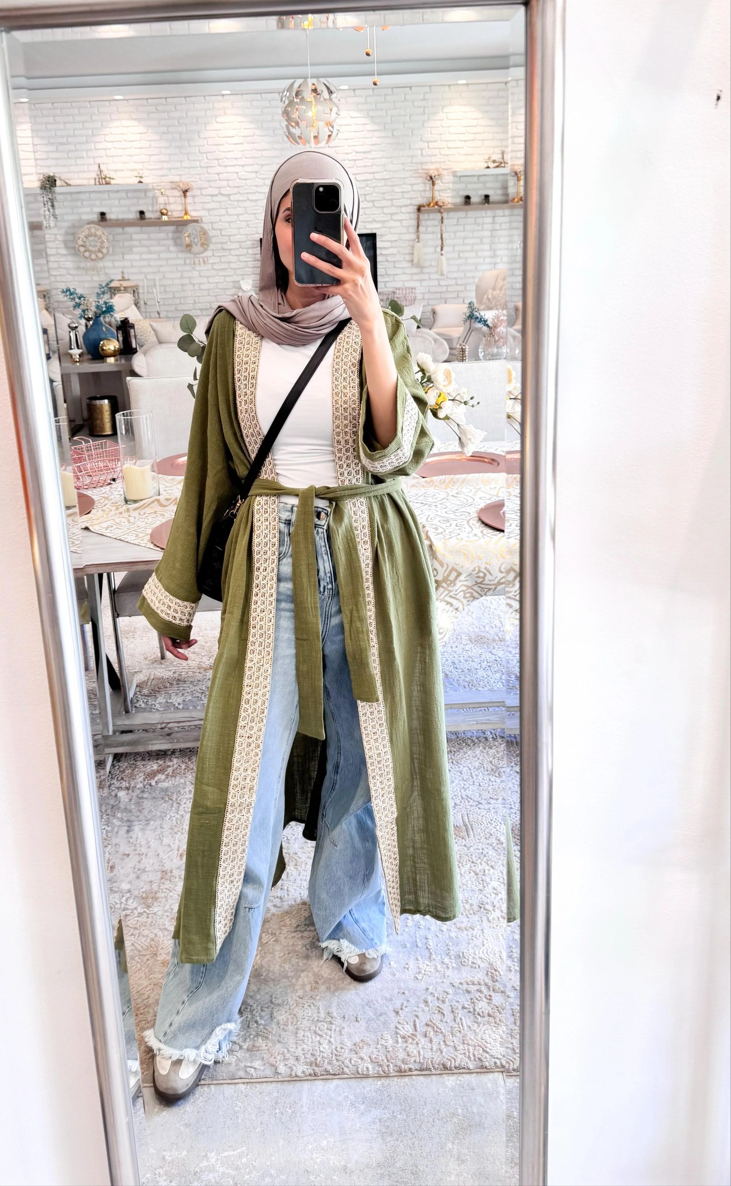 Girl in the hood kaftan