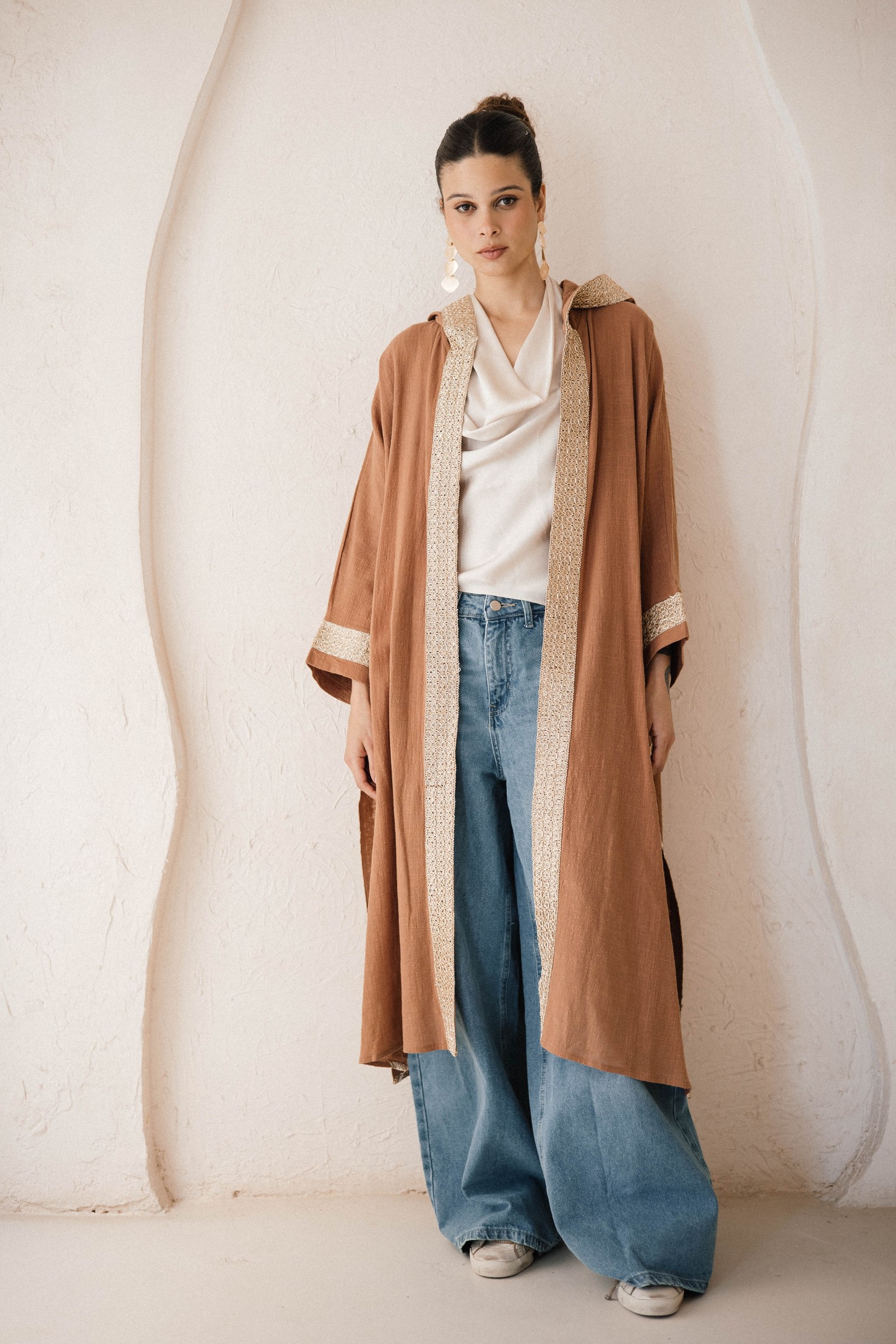 Girl in the hood kaftan