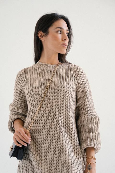 Oversized Knit Pullover