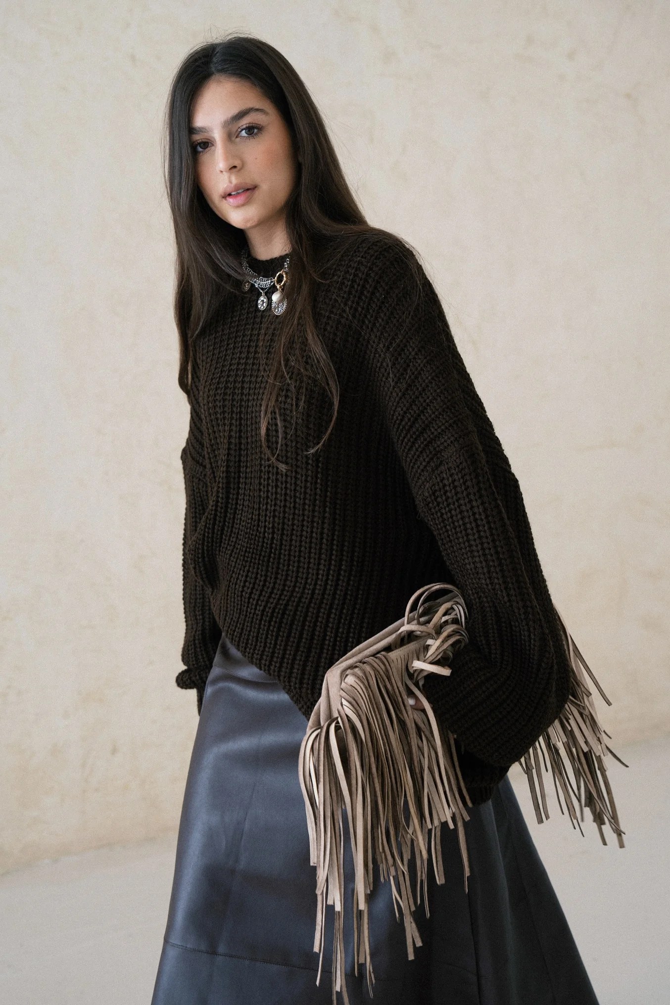 Oversized Knit Pullover