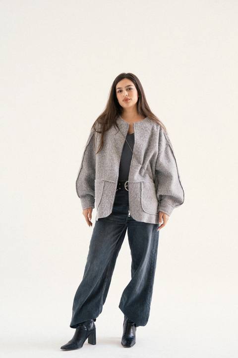 Brushed Fabric Jacket