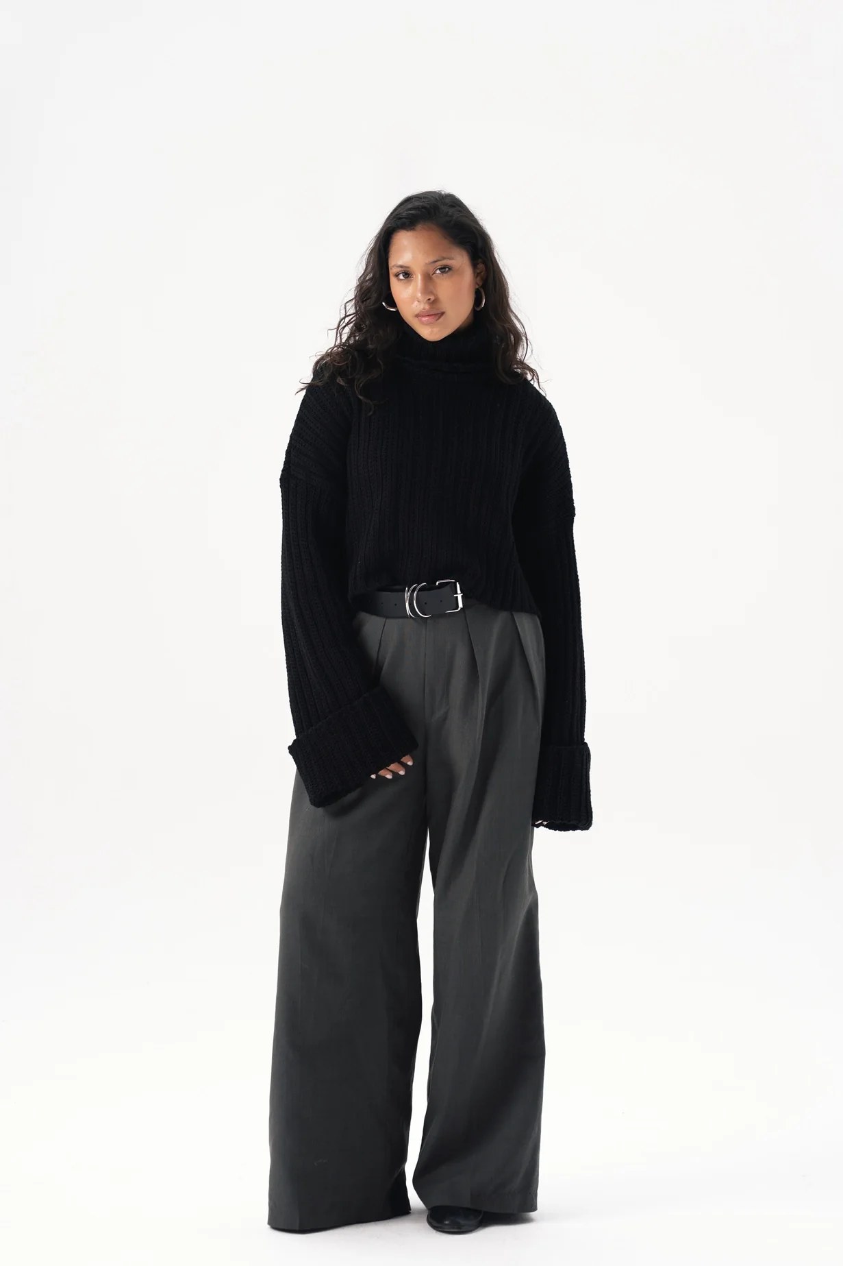 Cozy Cropped Pullover