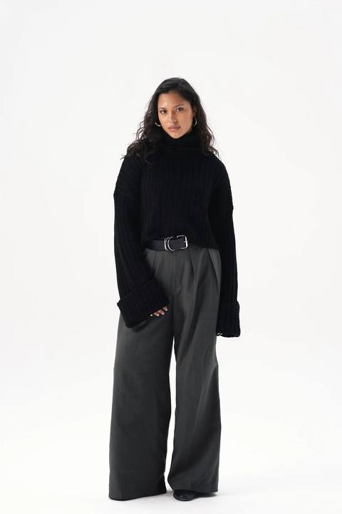Cozy Cropped Pullover
