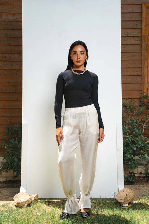 The Tie Hem Pants