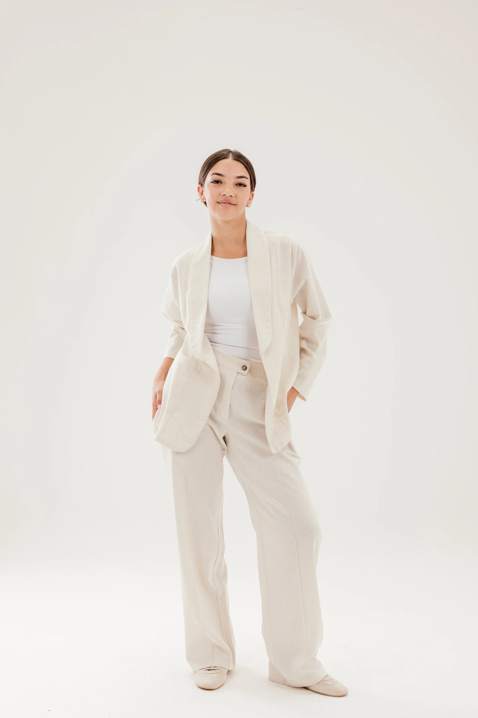 Blazer Linen Set