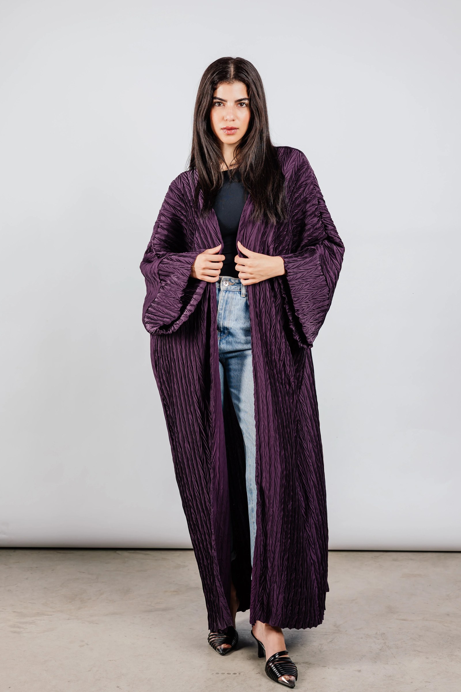 Flowline kimono