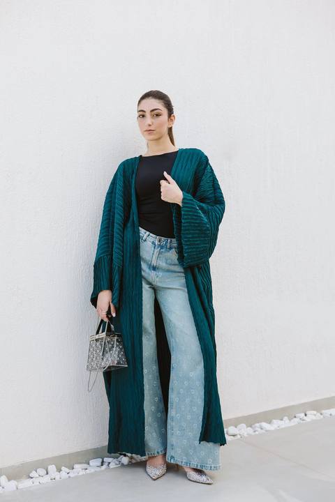 Flowline kimono