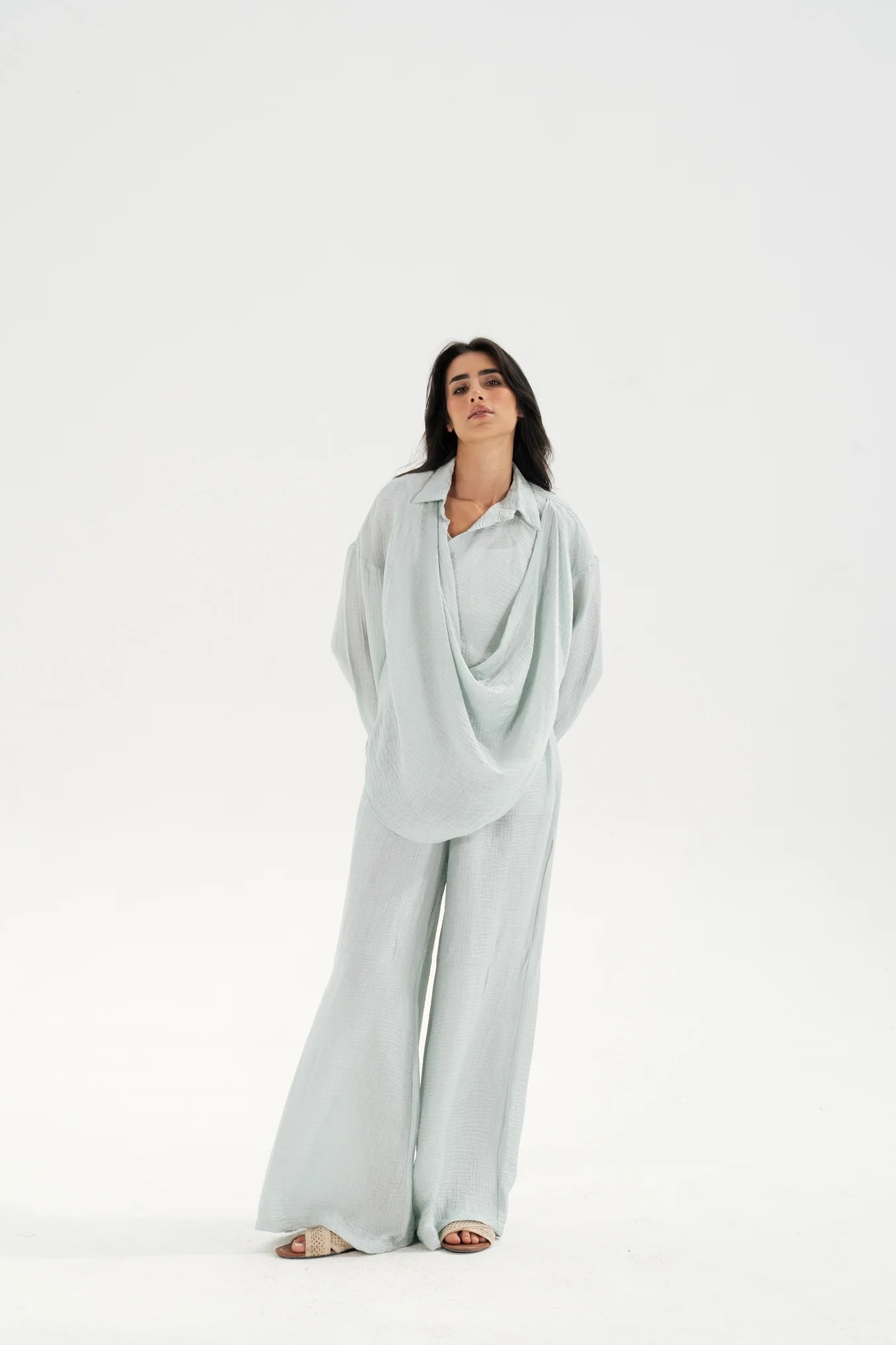 Draped Set - Matcha