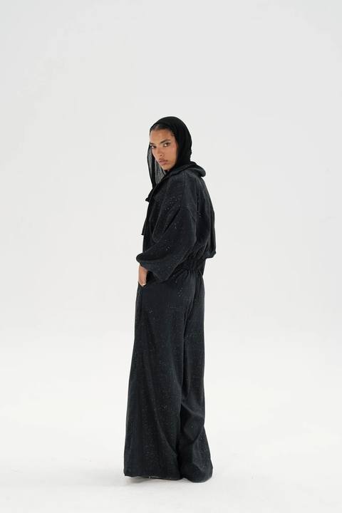 Shimmer Cargo Set - Black
