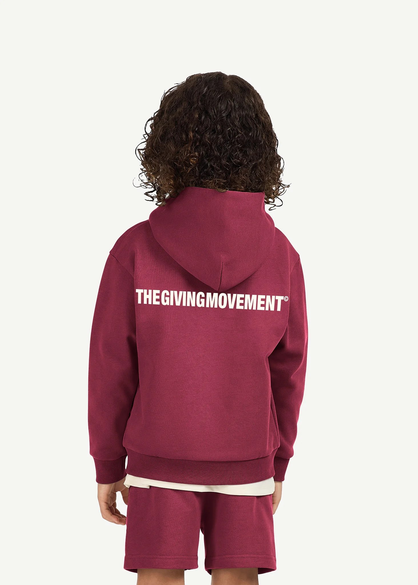 Kids Oversized Zip Hoodie
