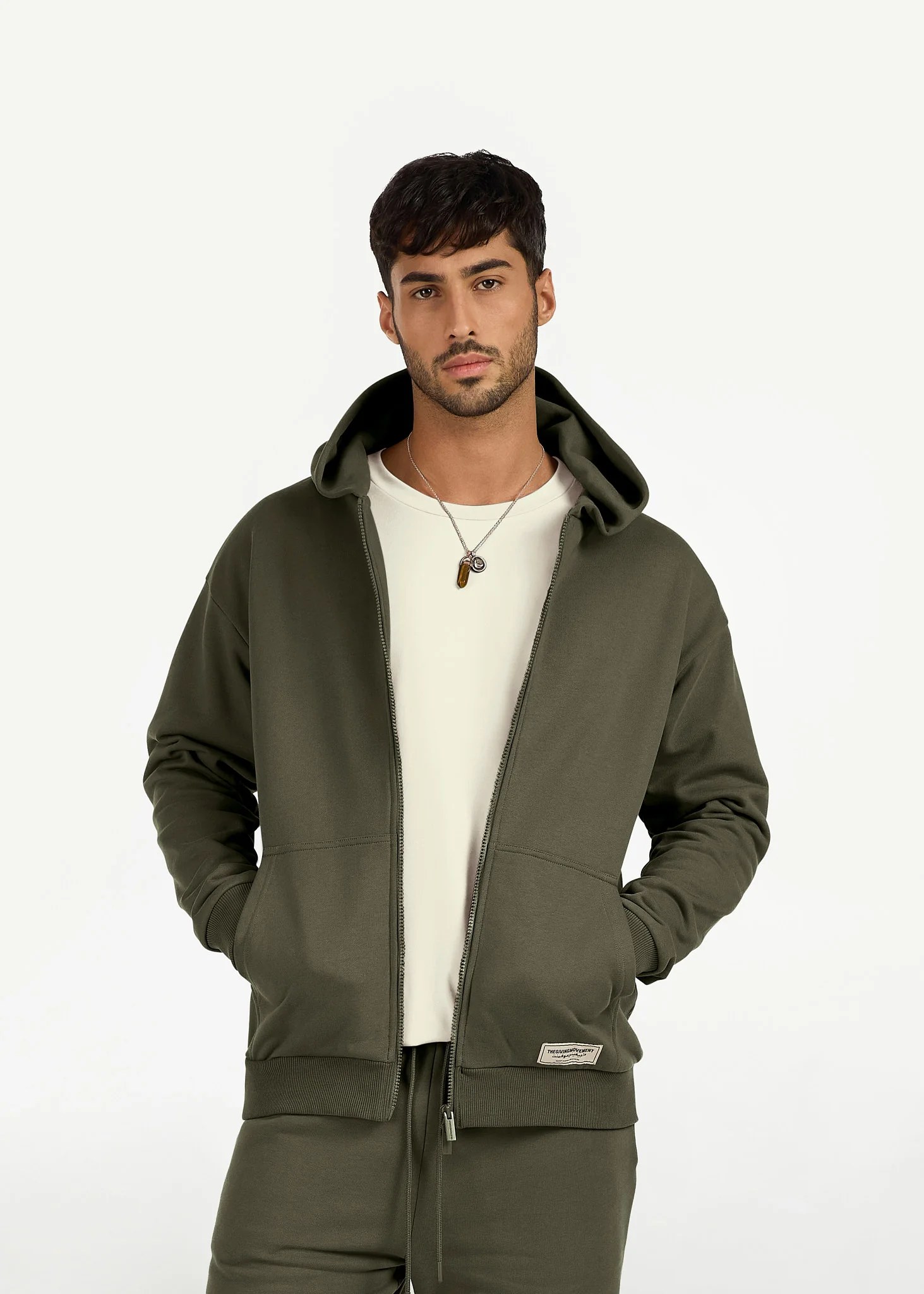 Oversized Zip Hoodie