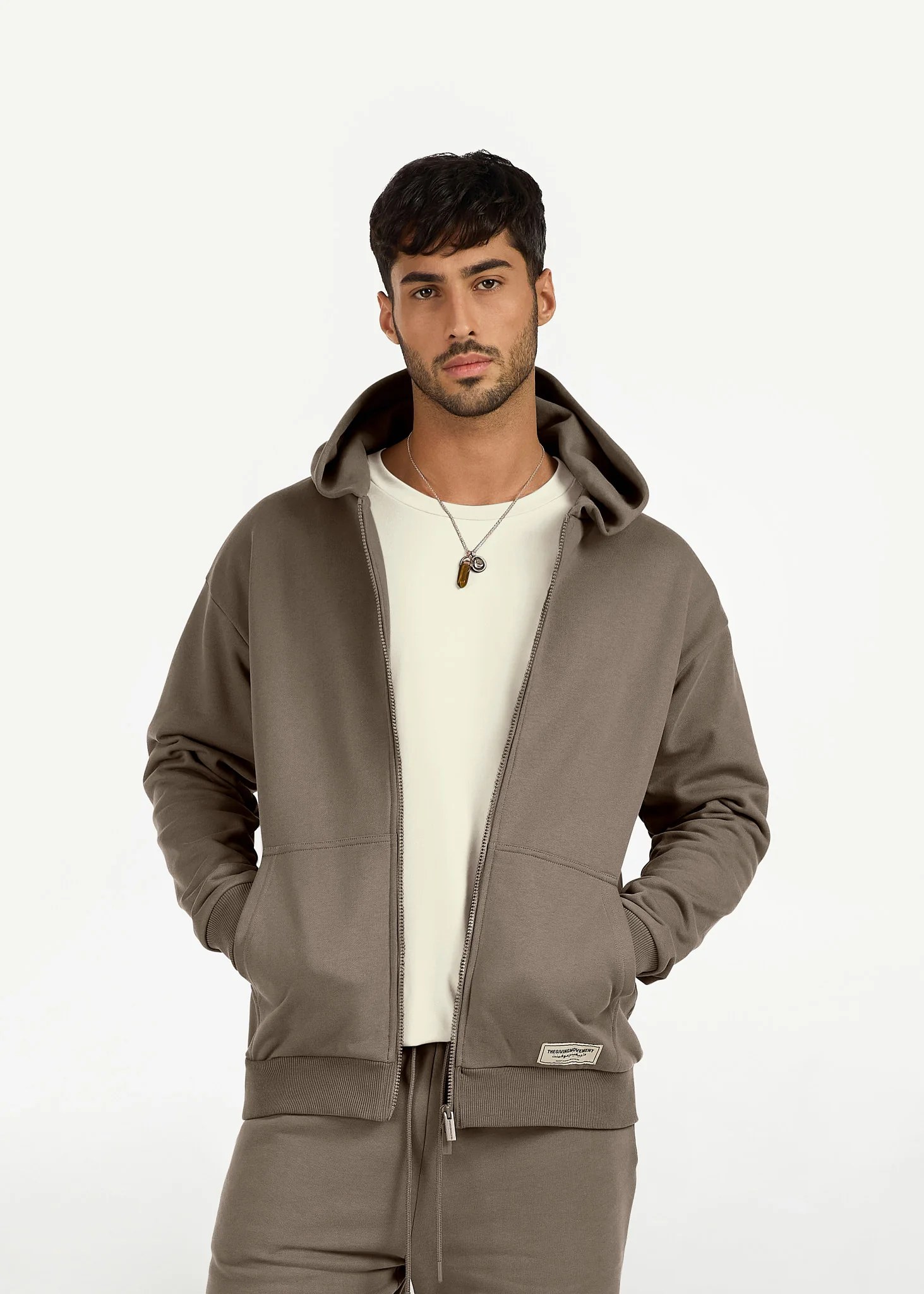Oversized Zip Hoodie