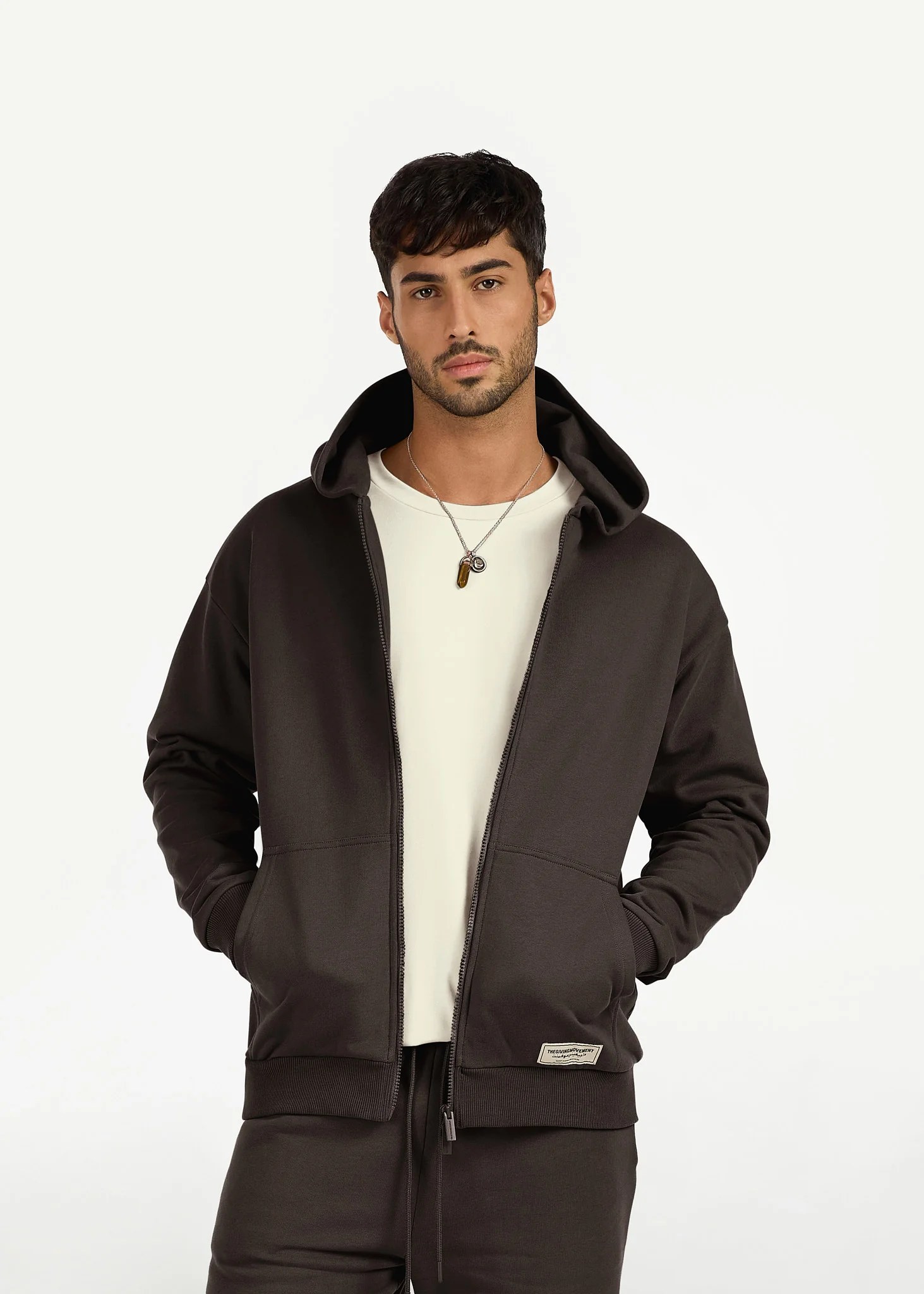 Oversized Zip Hoodie