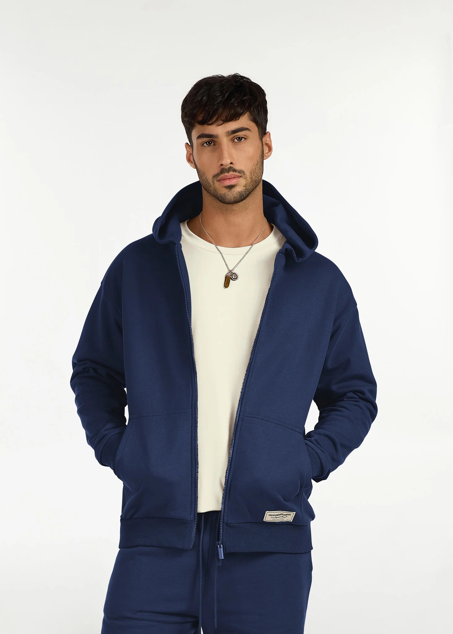 Oversized Zip Hoodie