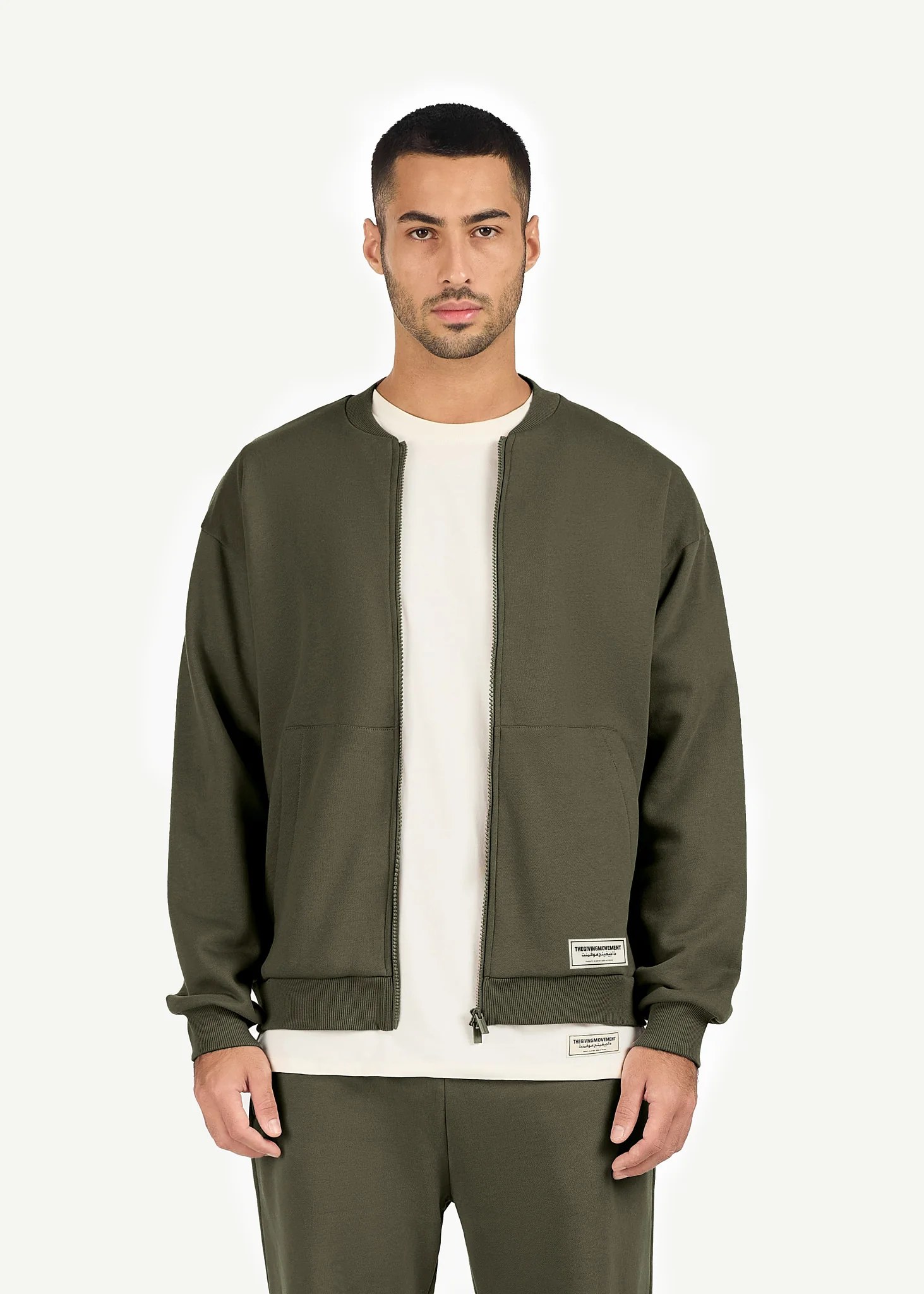 Oversized Bomber Jacket