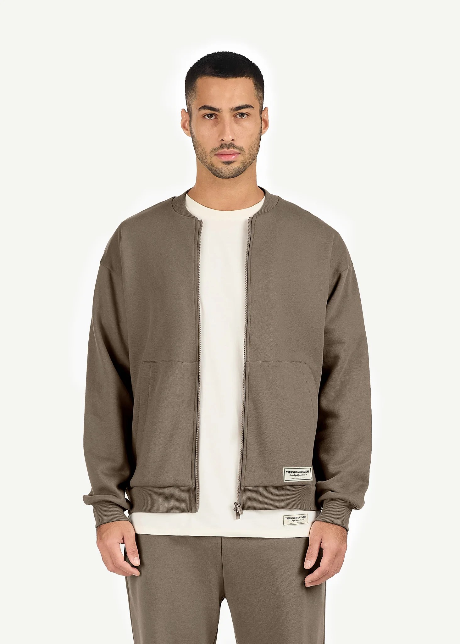 Oversized Bomber Jacket