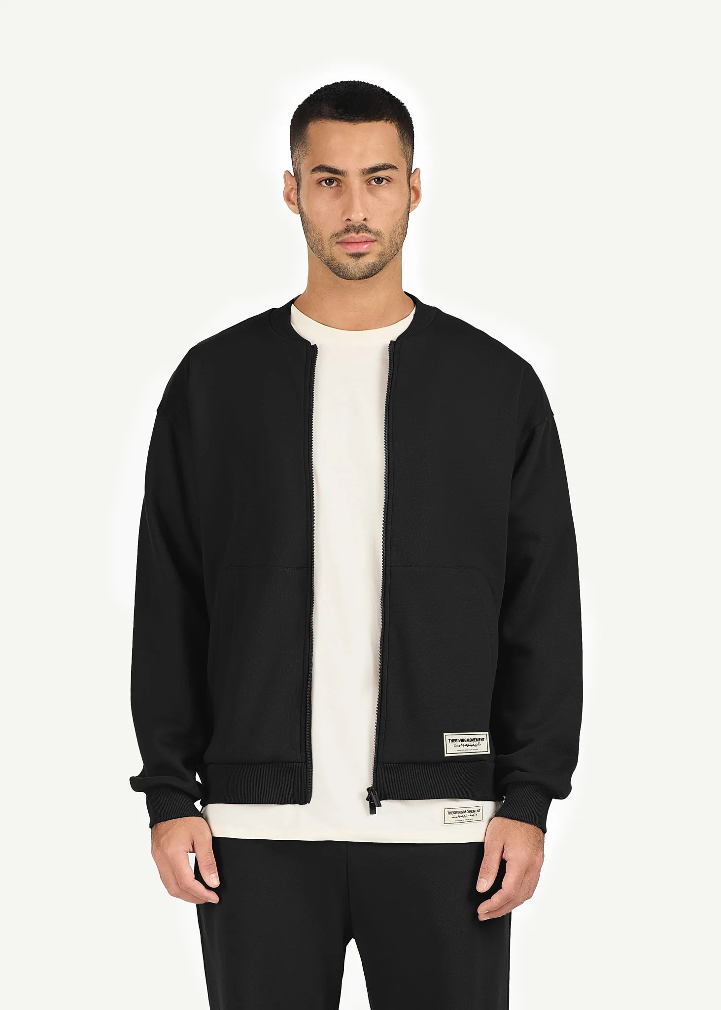 Oversized Bomber Jacket