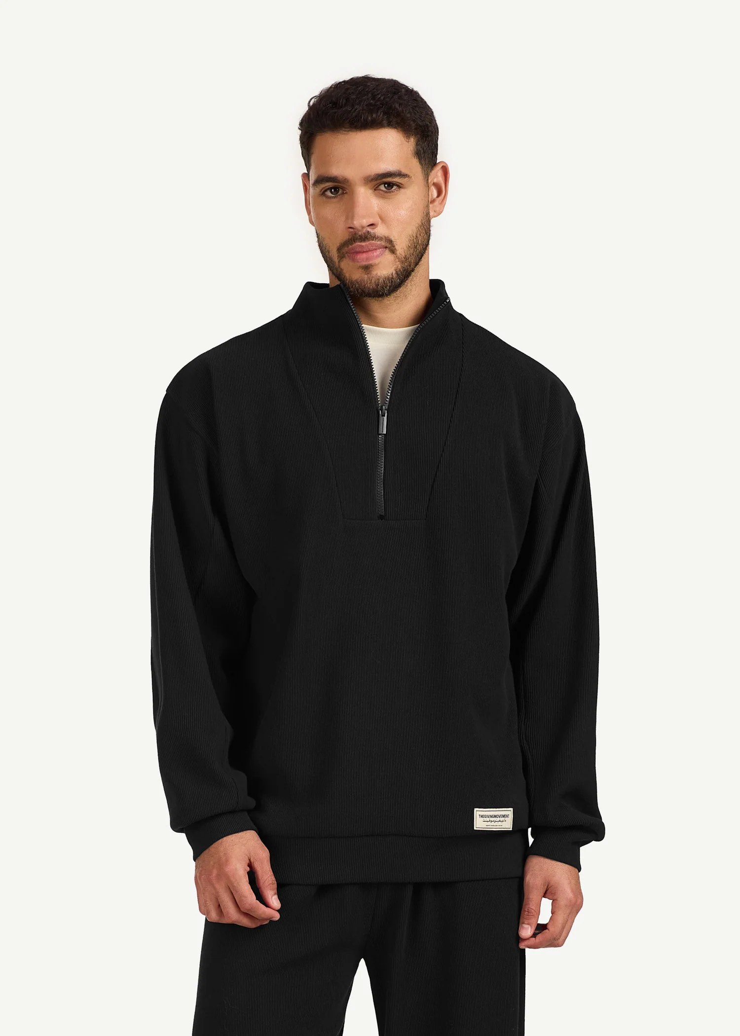 Half Zip Sweatshirt