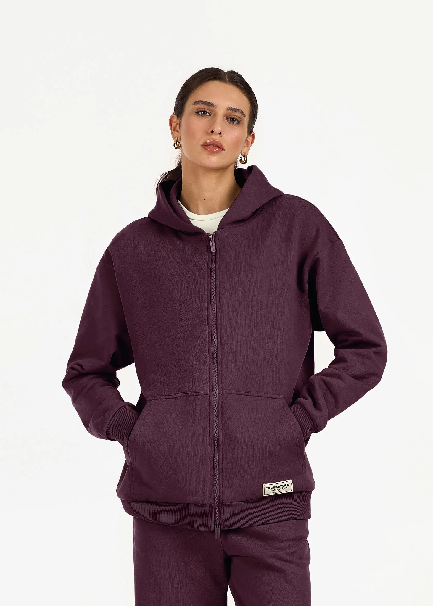 Oversized Zip Hoodie