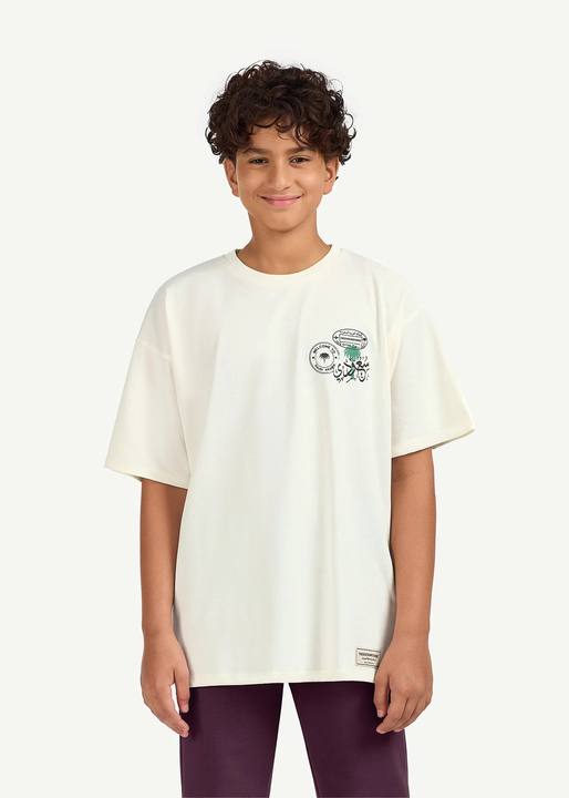 Teens Oversized Saudi Print T-Shirt