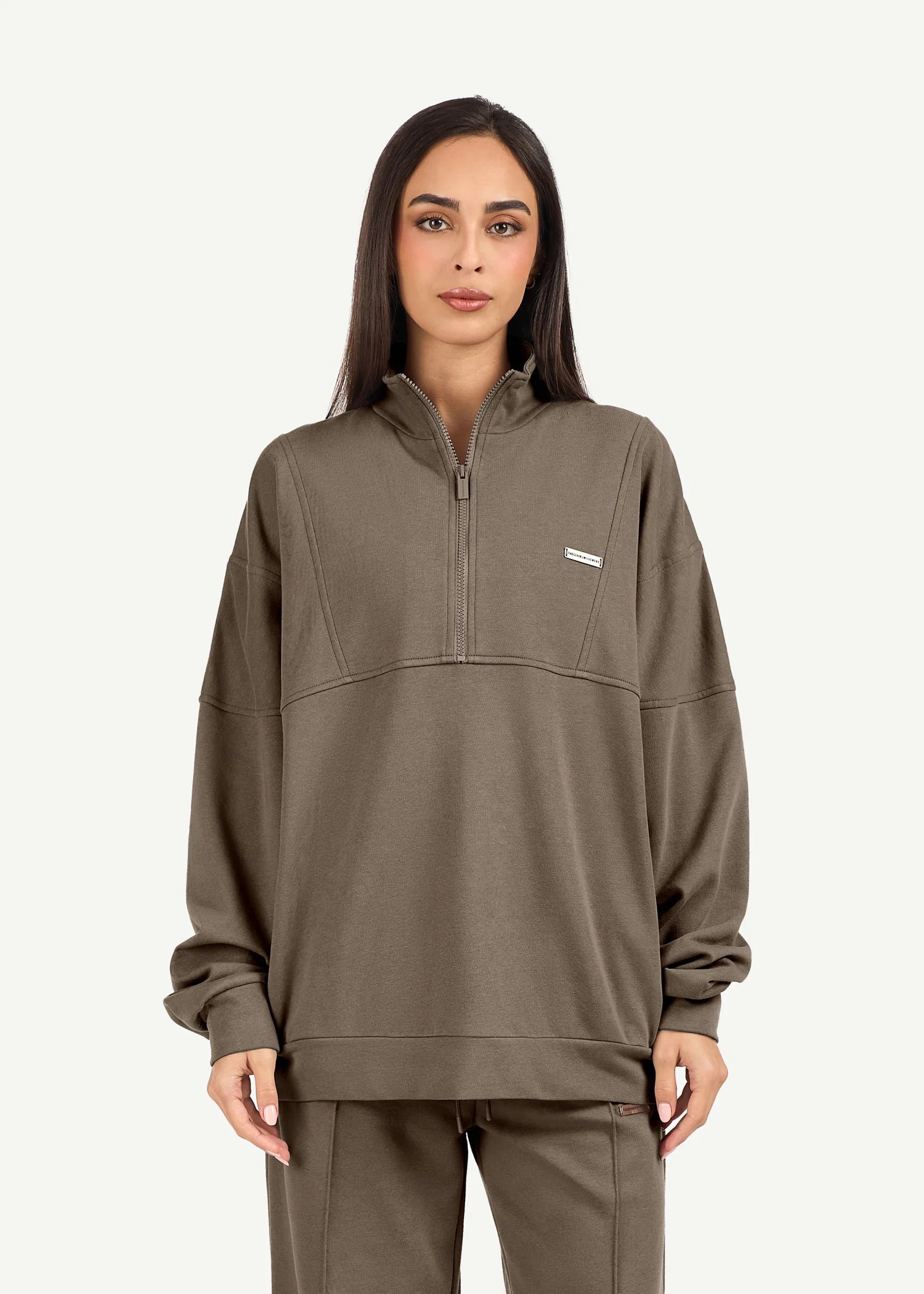 Half Zip Sweatshirt