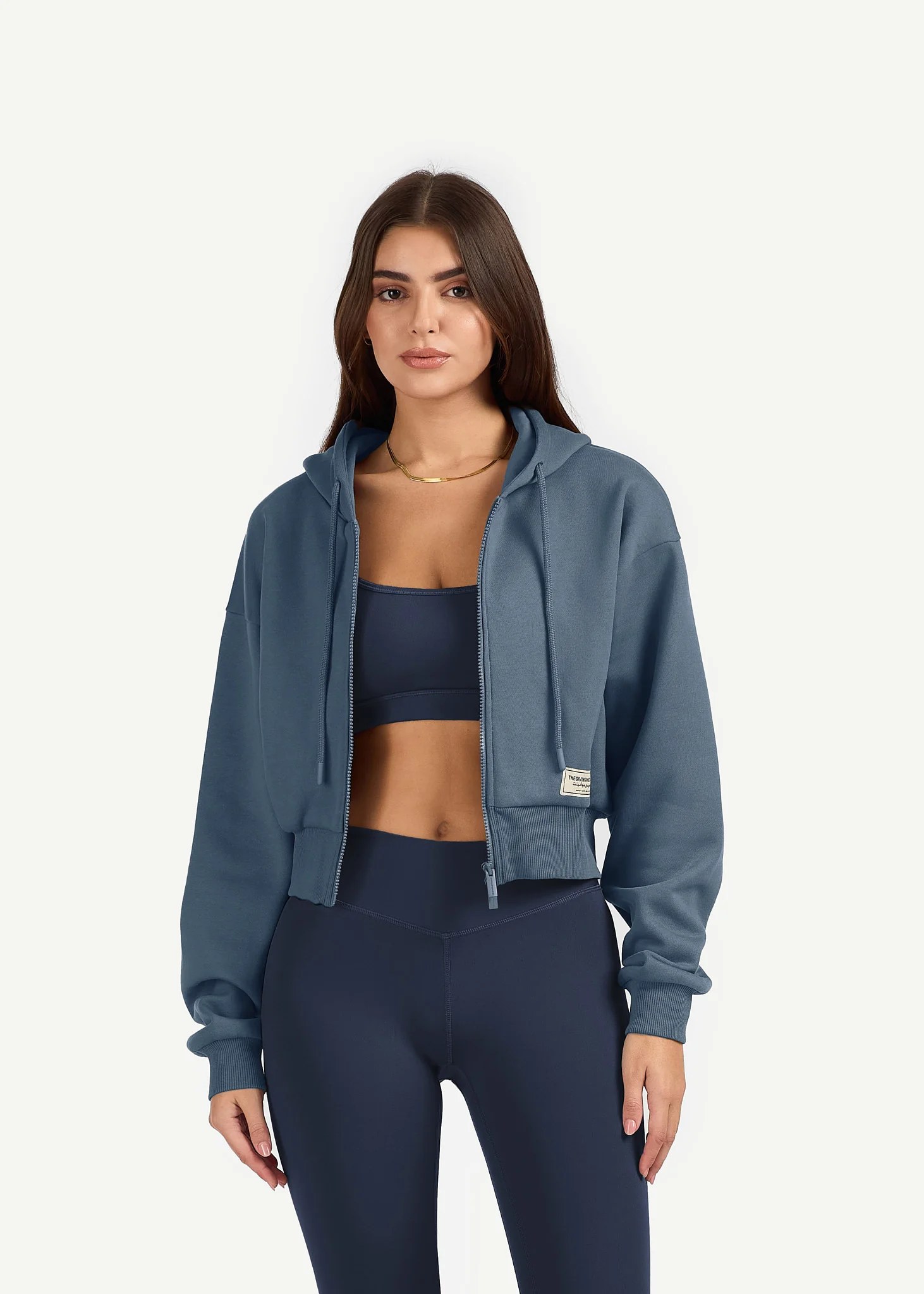 Batwing Zip Sleeve Hoodie