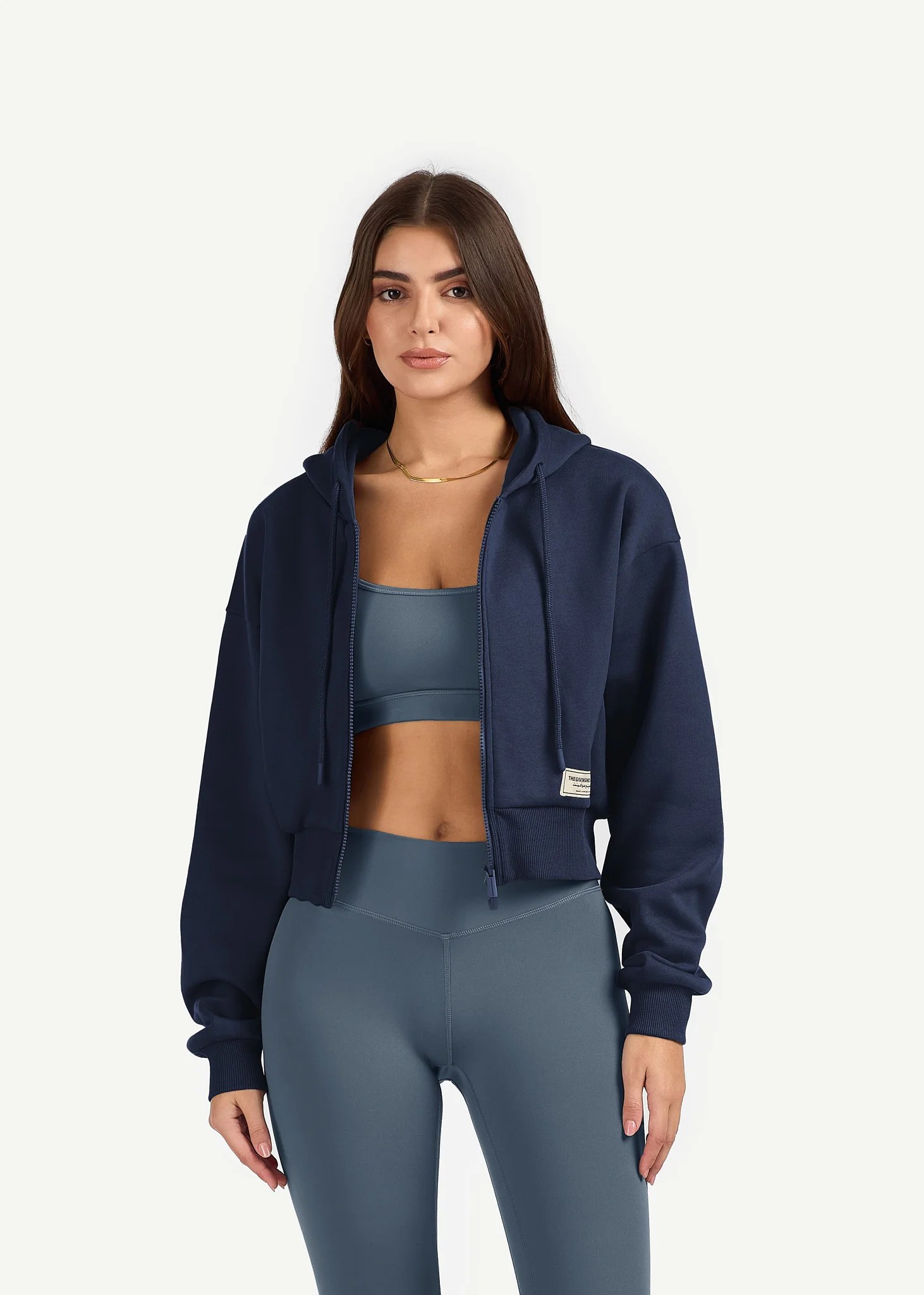 Batwing Zip Sleeve Hoodie