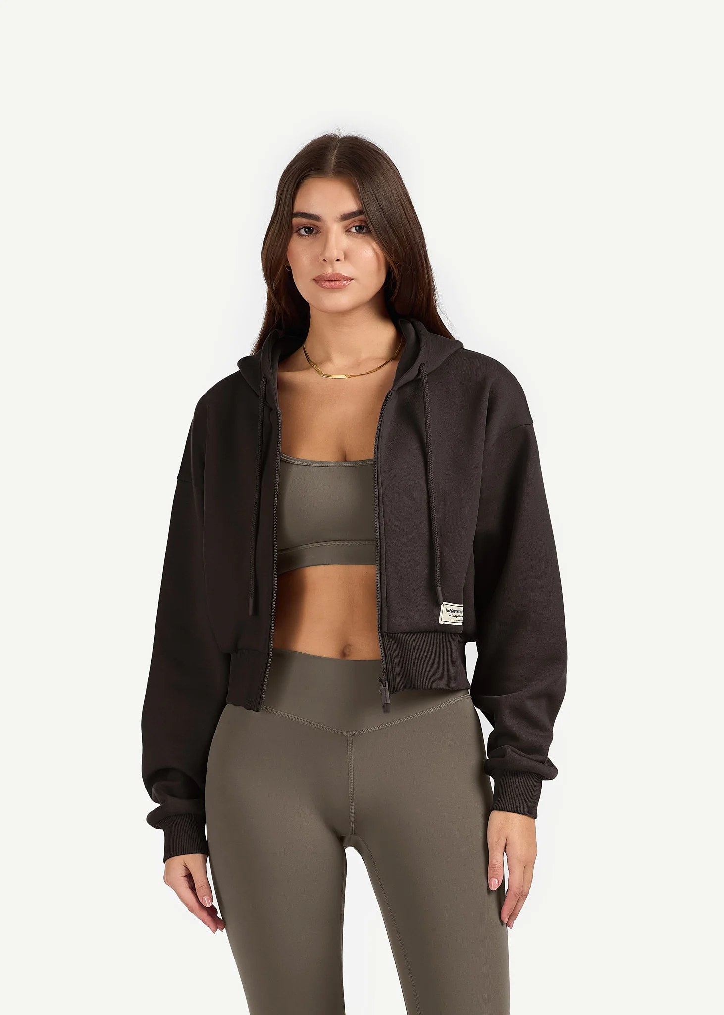 Batwing Zip Sleeve Hoodie