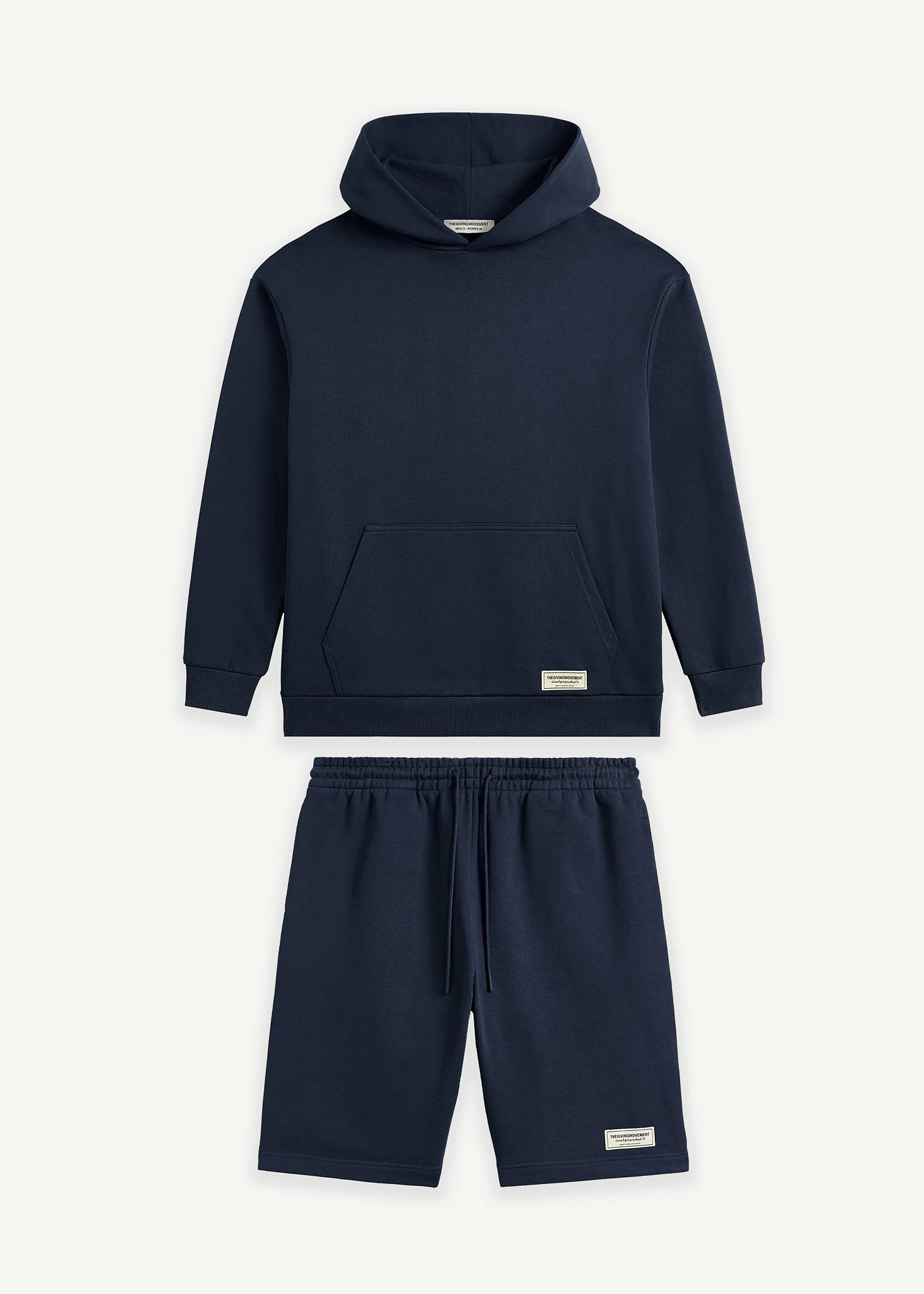 Oversized Hoodie & Shorts