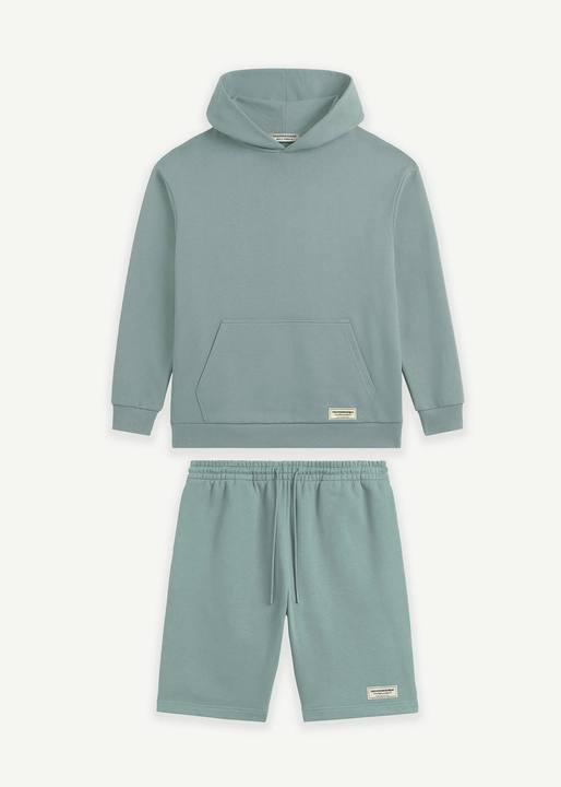 Oversized Hoodie & Shorts