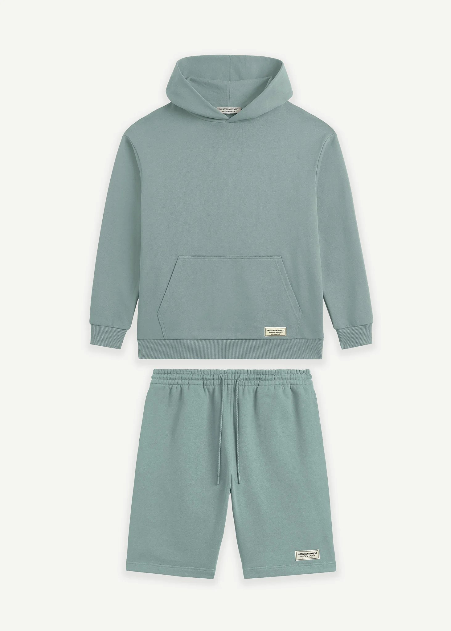 Oversized Hoodie & Shorts