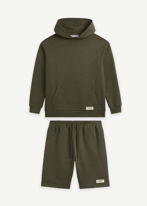 Oversized Hoodie & Shorts