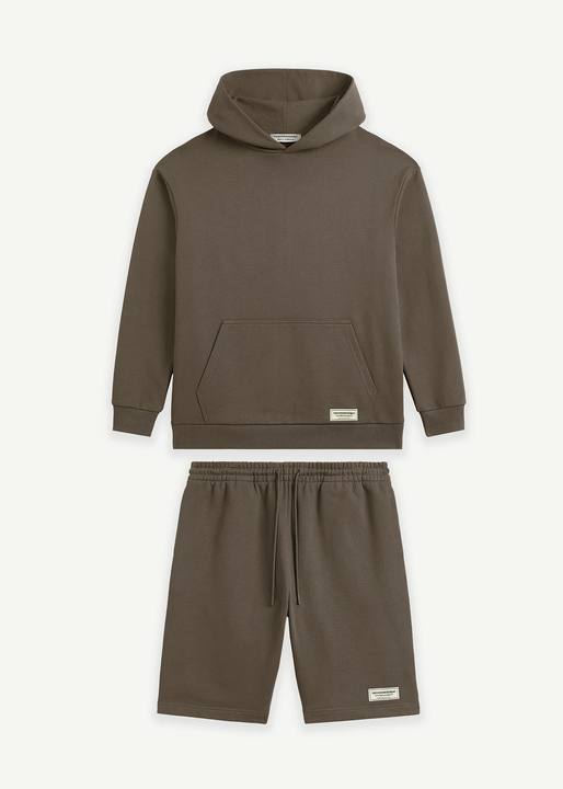 Oversized Hoodie & Shorts