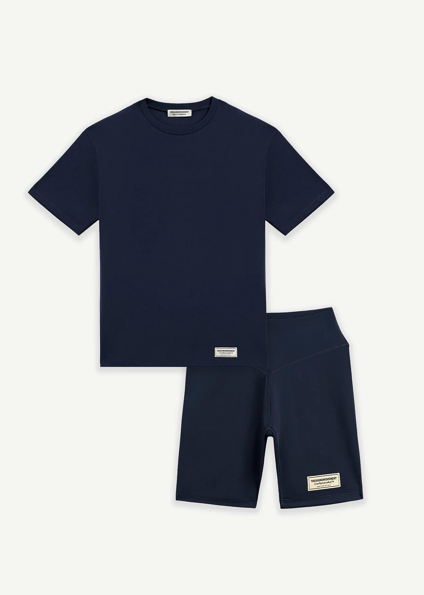 Oversized T-Shirt & 6.5 inch Biker Shorts